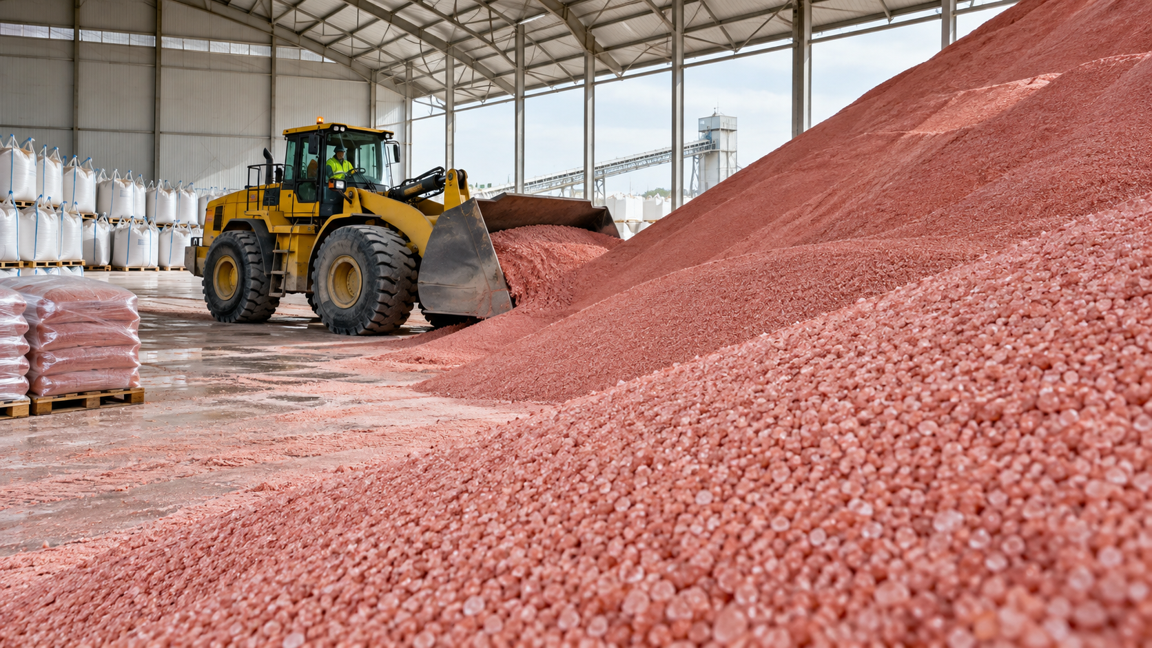 Muriate of potash potassium chloride MOP 0-0-60