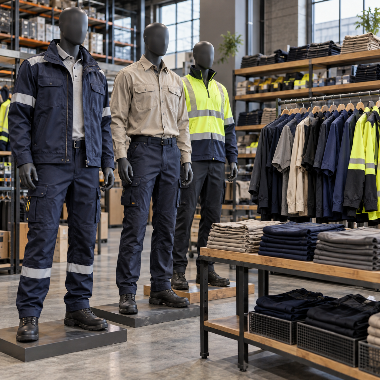 Workwear and uniforms